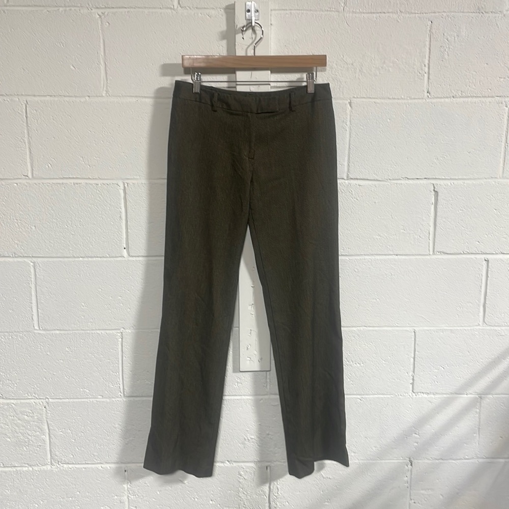 Due Per Due Black Patterned Trousers Sz 8